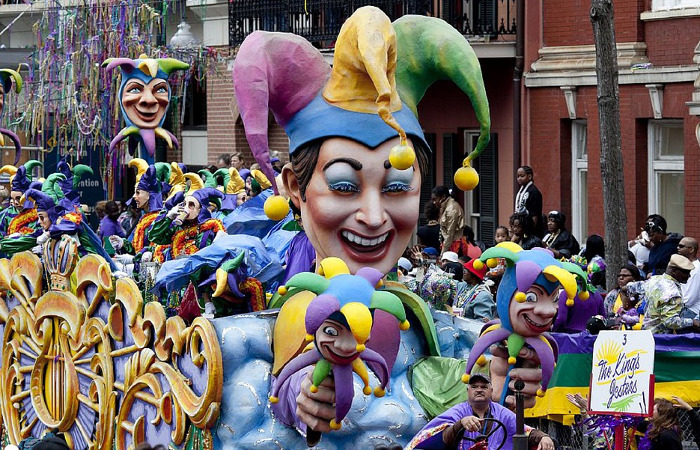 Desfile del Mardi Gras, Nueva Orleans