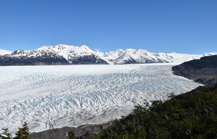 Glaciar Grey en el Parque Nacional de Torres del Paine (Chile)