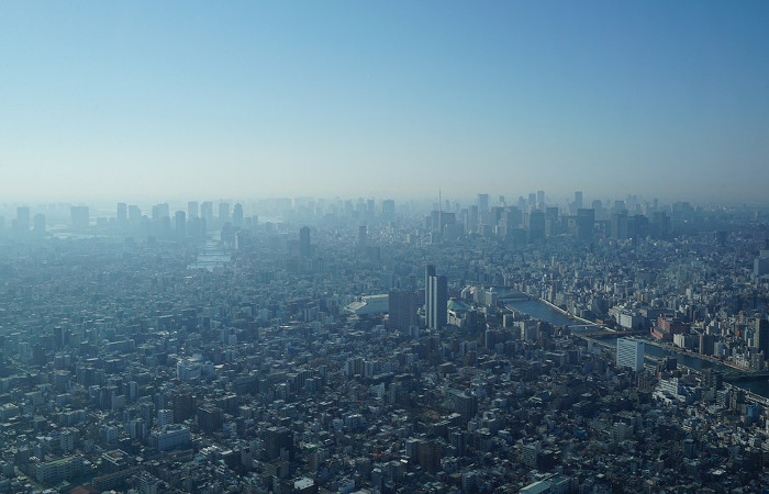 La inmensa ciudad de Tokio, Japón