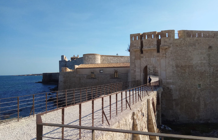 Castillo de Maniace en Ortigia (Siracusa, Sicilia)