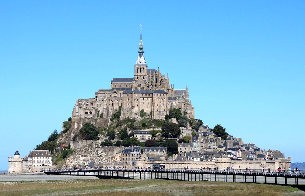 Mont Saint-Michel (Normandía, Francia)