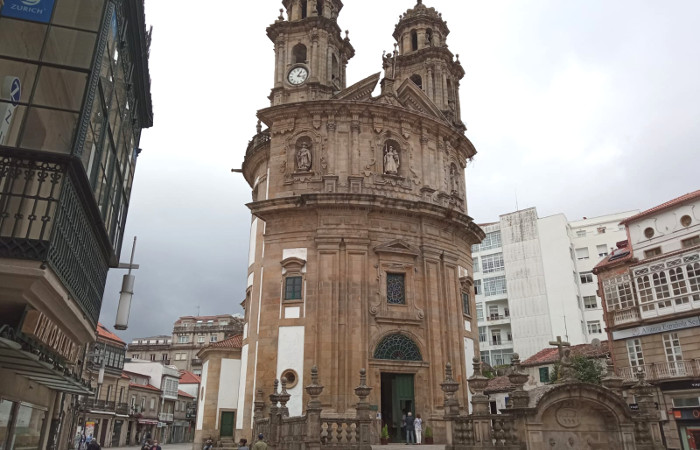 Santuario da Virxe Peregrina en Pontevedra