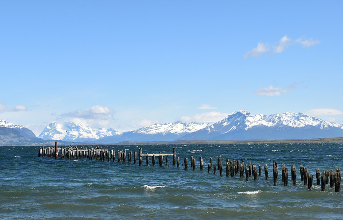 Muelle Gaffos en Puerto Natales