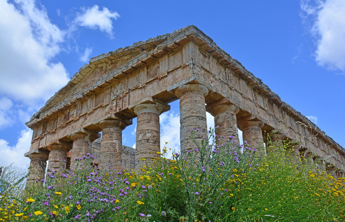 Área arqueológica de Segesta (Sicilia, Italia)
