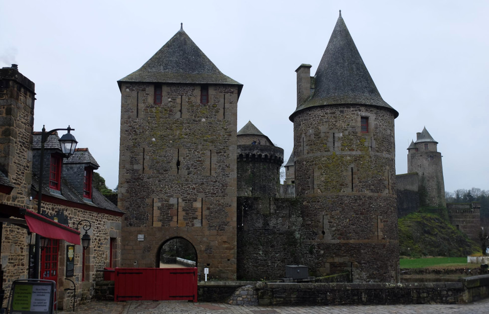 Castillo de Fougères (Bretaña, Francia)