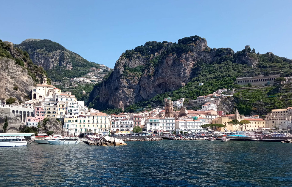 Amalfi desde el mar