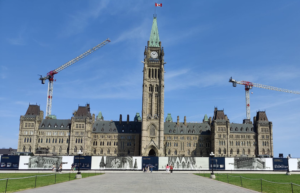 Parlamento de Canadá en Ottawa