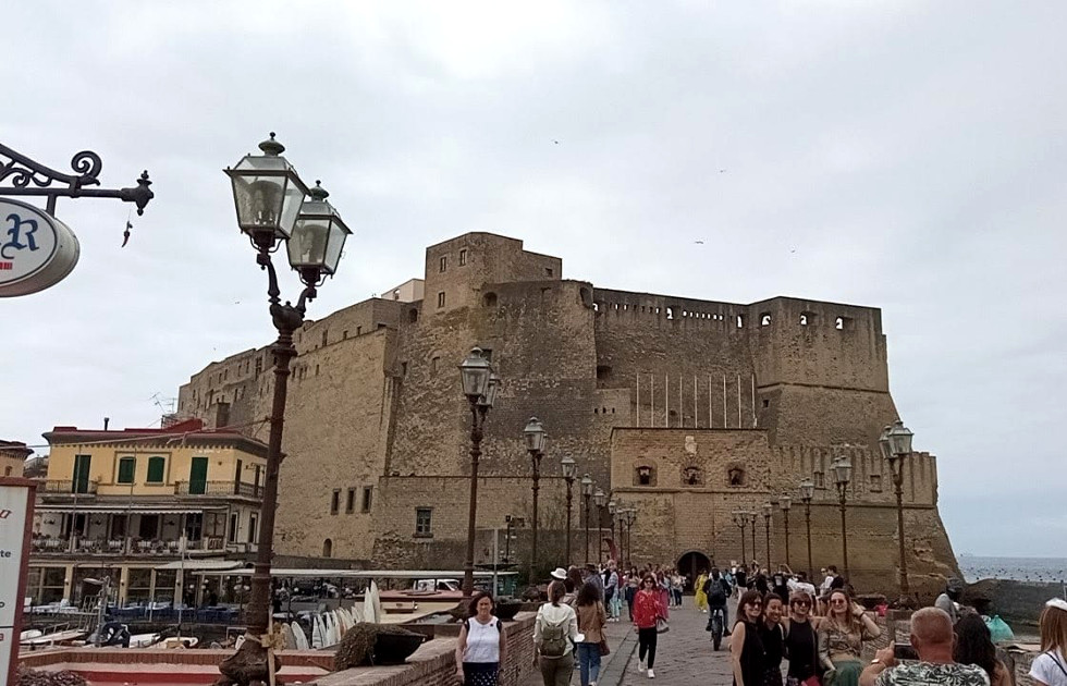 Castillo del Ovo en Nápoles