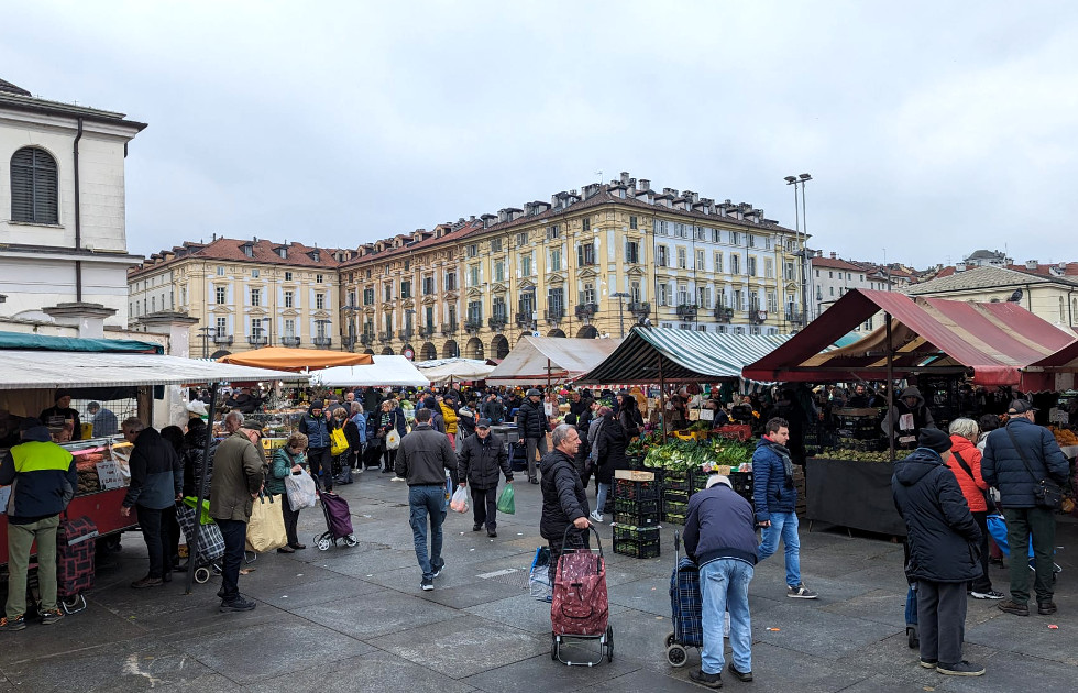 Mercado de Porta Palazzo de Turín